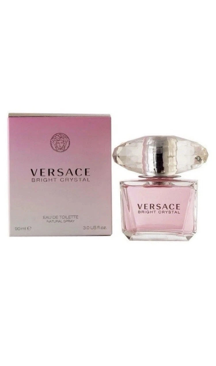 Versace Bright Crystal Eau de Toilette Spray, Regular Size 3.0 US fl oz